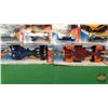 Image 13 : Hot Wheels (15) : Thrill Racers ~ Variety (Mattel) - Fast Fish - Jet Threat 3.0 - Nerve Hammer - F-R