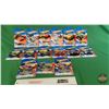 Image 1 : Hot Wheels (15) : Thrill Racers ~ Variety (Mattel) - Fast Fish - Jet Threat 3.0 - Nerve Hammer - F-R