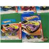 Image 9 : Hot Wheels (15) : Thrill Racers ~ Variety (Mattel) - Fast Fish - Jet Threat 3.0 - Nerve Hammer - F-R