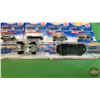 Image 28 : Hot Wheels (28) : Variety (Mattel) - Jaguar D-Type - Flat Out - Turbo Flame - Splittin' Image - Popc