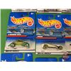 Image 9 : Hot Wheels (28) : Variety (Mattel) - Jaguar D-Type - Flat Out - Turbo Flame - Splittin' Image - Popc