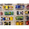 Image 12 : (3) Piece Display Cabinet (w/Plexi-Glass & Wood Doors) c/w (200) Hot Wheels (Total Outside Measures
