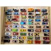 Image 4 : (3) Piece Display Cabinet (w/Plexi-Glass & Wood Doors) c/w (200) Hot Wheels (Total Outside Measures