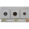 Image 5 : Canada Five Cent (3): 1913; 1943 Tombac; 1950  (SEE PICS!)