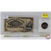 Image 1 : Collector Combo - Canada (2): Shinplaster 1900 ; Large Cent 1900