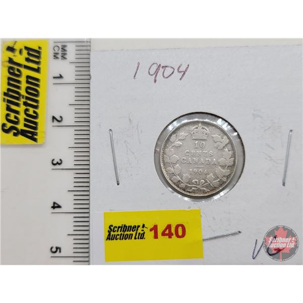Canada Ten Cent 1904 (SEE PICS!)