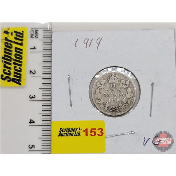 Canada Ten Cent 1919 (SEE PICS!)