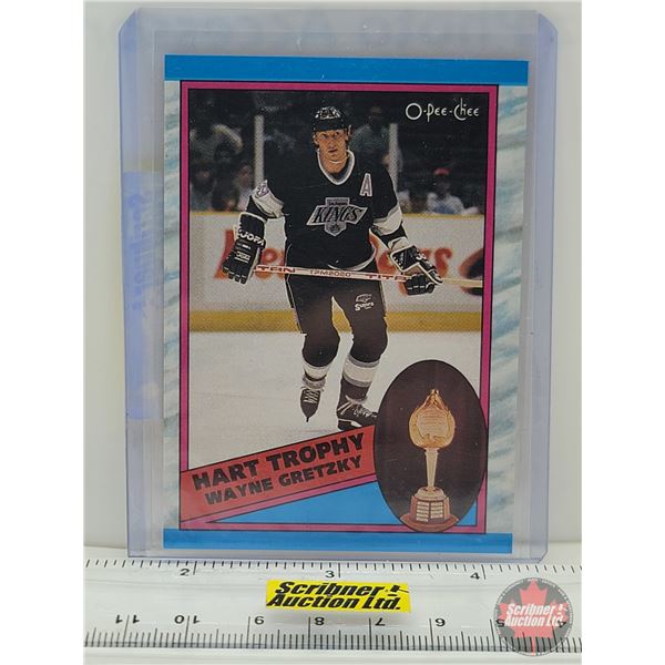 1989 O-Pee-Chee #320 Wayne Gretzky Hart Trophy : Kings (In Card Sleeve)