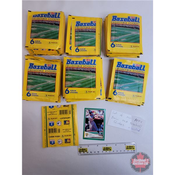1994 Panini Baseball Collectible Stickers (100)