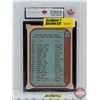 Image 2 : 1979-80 O-Pee-Chee #82 Oilers Checklist : New NHL Entry (Certified KSA 4 VGE)