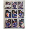 Image 12 : 1980's O-Pee-Chee Hockey Cards - Variety (7 Sheets of 9) : Oilers Incl. Jari Kurri, Mark Messier, Pa