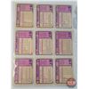 Image 3 : 1980's O-Pee-Chee Hockey Cards - Variety (7 Sheets of 9) : Oilers Incl. Jari Kurri, Mark Messier, Pa
