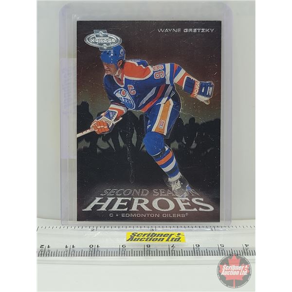 2001 Upper Deck #SS6 Wayne Gretzky Second Season Heros : Oilers (In Card Sleeve)