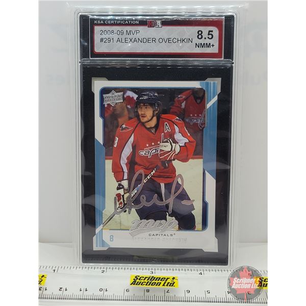 2008-09 MVP #291 Alexander Ovechkin : Capitals (Certified KSA 8.5 NMM+)