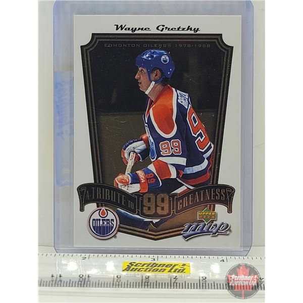2005 Upper Deck #TG3 A Tribute To Greatness 99 - Wayne Gretzky : Oilers (In Card Sleeve)