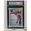 Image 1 : 1984-85 O-Pee-Chee #382 Wayne Gretzky League Leader : Oilers (Certified KSA 4.5 VGE+)