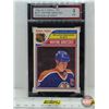 Image 1 : 1985-86 O-Pee-Chee #257 Wayne Gretzky League Leader : Oilers (Certified KSA 3 VG)
