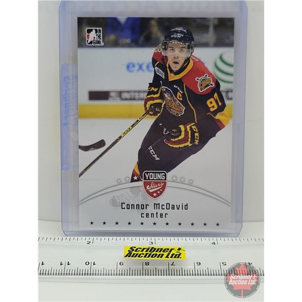 2014 In The Game #21 Connor McDavid Young Stars : Otters (In Card Sleeve)