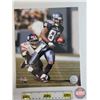 Image 20 : Sports Card Collection - Variety (4 Sheets of 9) w/ 8 x 10 Sport Photos (12) : Incl. Baseball, Footb