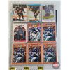 Image 4 : Sports Card Collection - Variety (4 Sheets of 9) w/ 8 x 10 Sport Photos (12) : Incl. Baseball, Footb