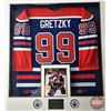 Image 1 : Wayne Gretzky Autographed Jersey / Photograph / Plaque with Career Statistics ~ Certified (COA #0641