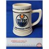 Image 1 : 1985 NHL Stanley Cup Champions Beer Stein - Edmonton Oilers