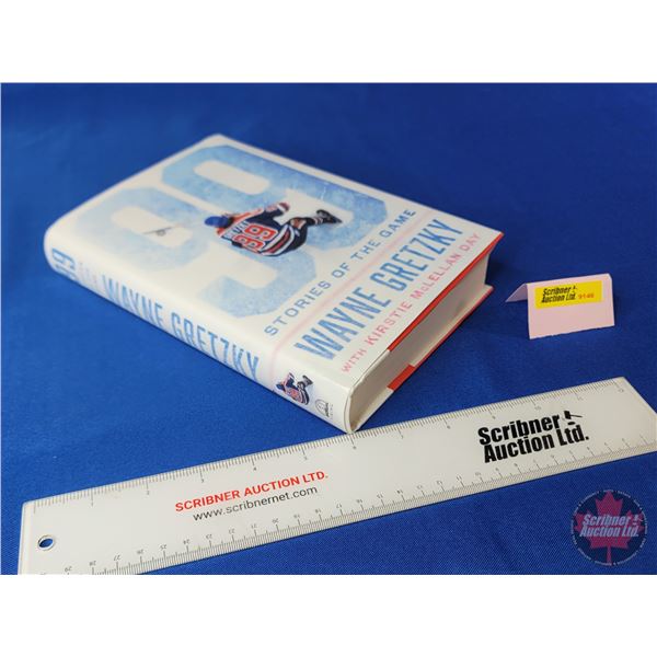 HARDCOVER Book : Stories of the Game : Wayne Gretzky