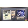 Image 1 : PAUL COFFEY Tribute : "Paul Coffey Night Program; Jersey Retirement Card ; Edmonton Oilers Hockey Cl