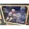 Image 3 : PAUL COFFEY Tribute : "Paul Coffey Night Program; Jersey Retirement Card ; Edmonton Oilers Hockey Cl