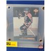 Image 3 : 1999 Upper Deck #6 Wayne Gretzky Oilers Collector Card & Oilers Puck (In Display Case)
