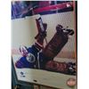Image 2 : GRANT FUHR Autographed Photo / Pin / Plaque Signed 16 x 20 Photograph :  (COA #NR00360132 : PRO AM S