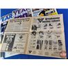 Image 4 : Variety of Ephemera :  Magazines, Edmonton Sun Newspaper Sports Section Oct 7, 1984, Edmonton vs. Dr