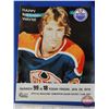 Image 2 : Official Magazine : Edmonton Oilers Hockey Club "HAPPY BIRTHDAY WAYNE" "Number 99 is 18 Today Friday