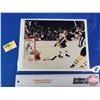 Image 1 : Photographic Print : Bobby Orr (Boston Bruins) Scoring the Stanley Cup-Winning Goal in 1970 vs St. L