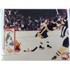 Image 2 : Photographic Print : Bobby Orr (Boston Bruins) Scoring the Stanley Cup-Winning Goal in 1970 vs St. L