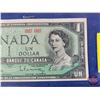 Image 3 : Canada $1 Bill Centennial 1867 1967 : Appears to be Signed by Bobby Hull (Not Authenticated) (See Pi