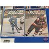 Image 2 : NHL GOAL : National Hockey League Magazines (15) Variety from 1979 - 1980 - 1981