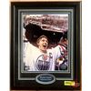 Image 1 : Wayne Gretzky Edmonton Oilers : Stanley Cup Photograph (COA #NR03283419) (AJW Sportscards) ~ Profess
