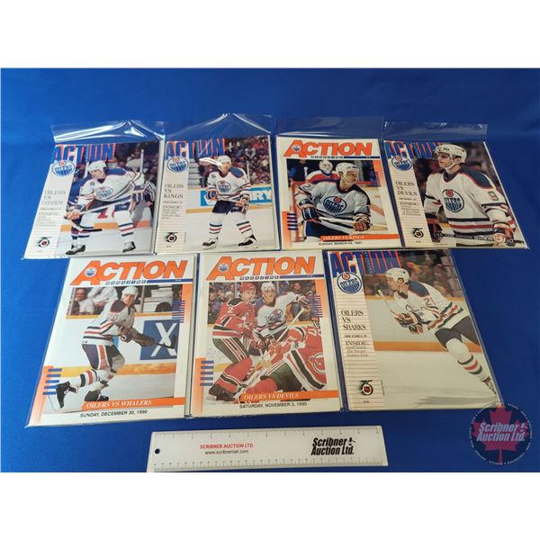 ACTION Magazines (7) (Variety 1990 & 1991)