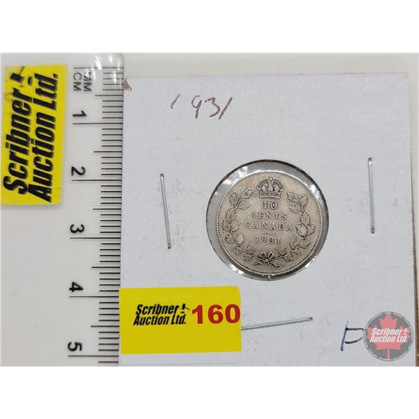 Canada Ten Cent 1931 (SEE PICS!)