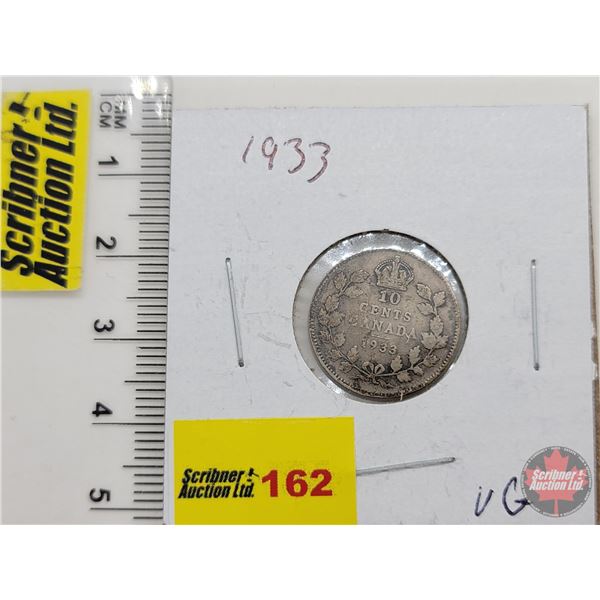 Canada Ten Cent 1933 (SEE PICS!)