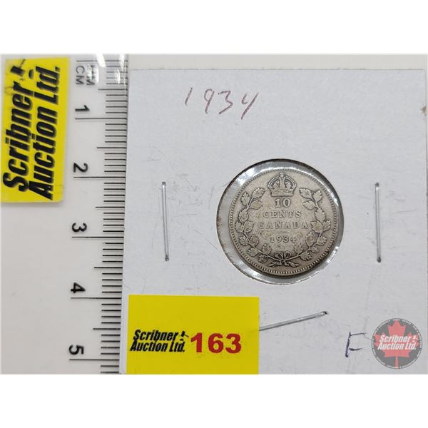 Canada Ten Cent 1934 (SEE PICS!)
