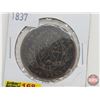 Image 2 : Province du bas Canada : Un Sous : 1837 One Penny Bank Token  (SEE PICS!)