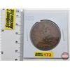 Image 1 : Bank of Upper Canada 1852 One Penny Bank Token  (SEE PICS!)