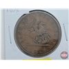 Image 2 : Bank of Upper Canada 1852 One Penny Bank Token  (SEE PICS!)
