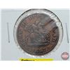 Image 2 : Bank of Upper Canada 1857 One Half Penny Bank Token  (SEE PICS!)