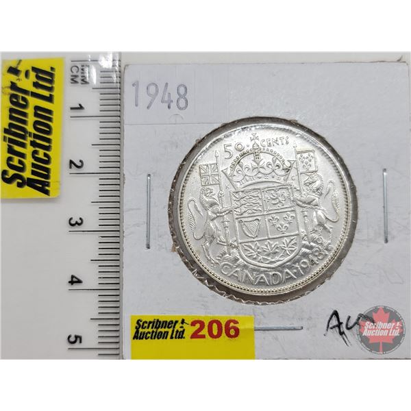 Canada Fifty Cent 1948 (SEE PICS!)  (Listing & Descriptions are a GUIDE ONLY and are subject to chan