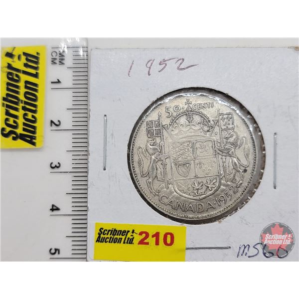 Canada Fifty Cent 1952 (SEE PICS!)  (Listing & Descriptions are a GUIDE ONLY and are subject to chan