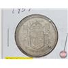 Image 2 : Canada Fifty Cent 1957 (SEE PICS!)  (Listing & Descriptions are a GUIDE ONLY and are subject to chan