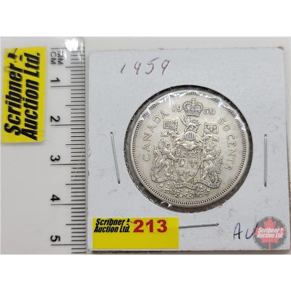 Canada Fifty Cent 1959 (SEE PICS!)  (Listing & Descriptions are a GUIDE ONLY and are subject to chan